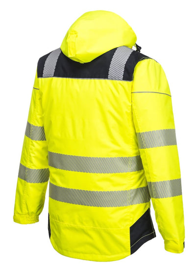 Portwest T400 PW3 Hi-Vis Winter Jacket Yellow