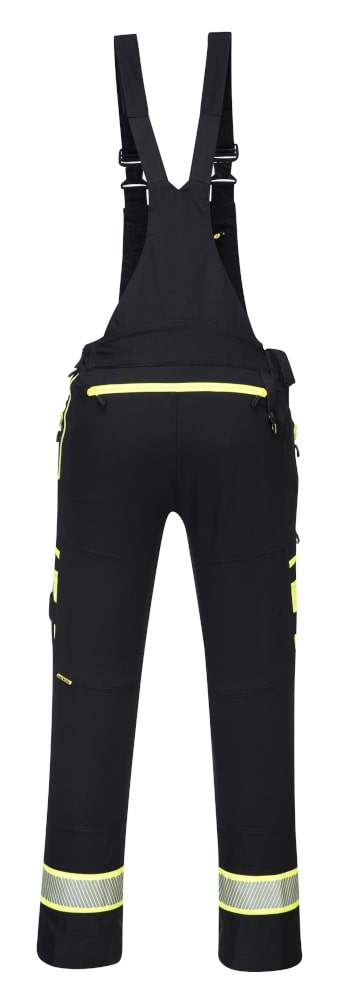 DX441 Work Bib and Brace Trouser Black