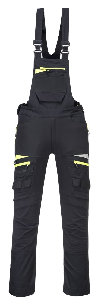 DX441 Work Bib and Brace Trouser Black