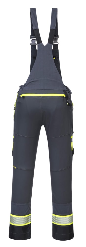 Portwest DX441 Work Bib and Brace Trouser Metal Grey