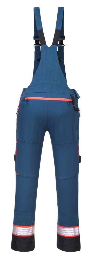 Portwest DX441 Work Bib and Brace Trouser Metro Blue