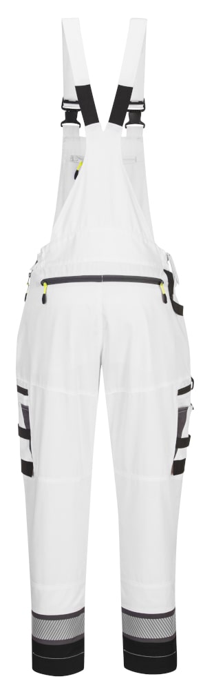 Portwest DX441 Work Bib and Brace Trouser White