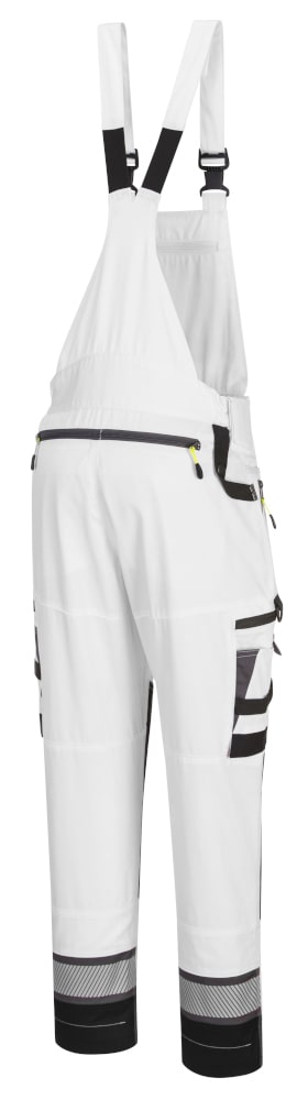 Portwest DX441 Work Bib and Brace Trouser White