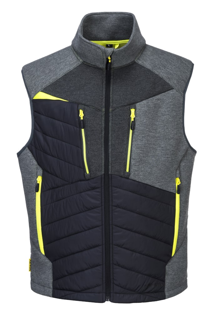 Portwest DX470 Hybrid Baffle Gilet Metal Grey