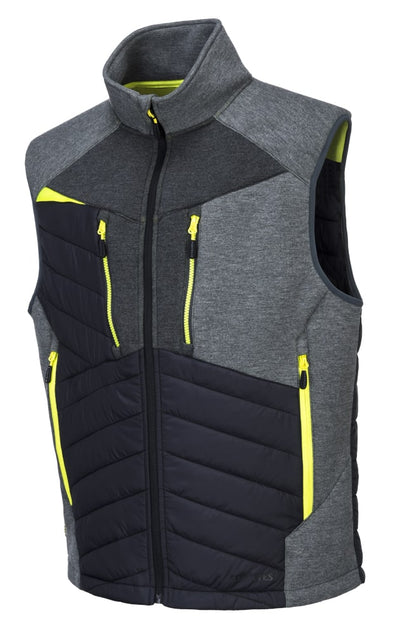 Portwest DX470 Hybrid Baffle Gilet Metal Grey