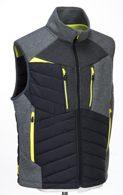 Portwest DX470 Hybrid Baffle Gilet Metal Grey