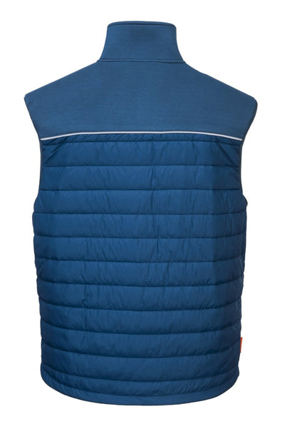 Portwest DX470 Hybrid Baffle Gilet Metro Blue