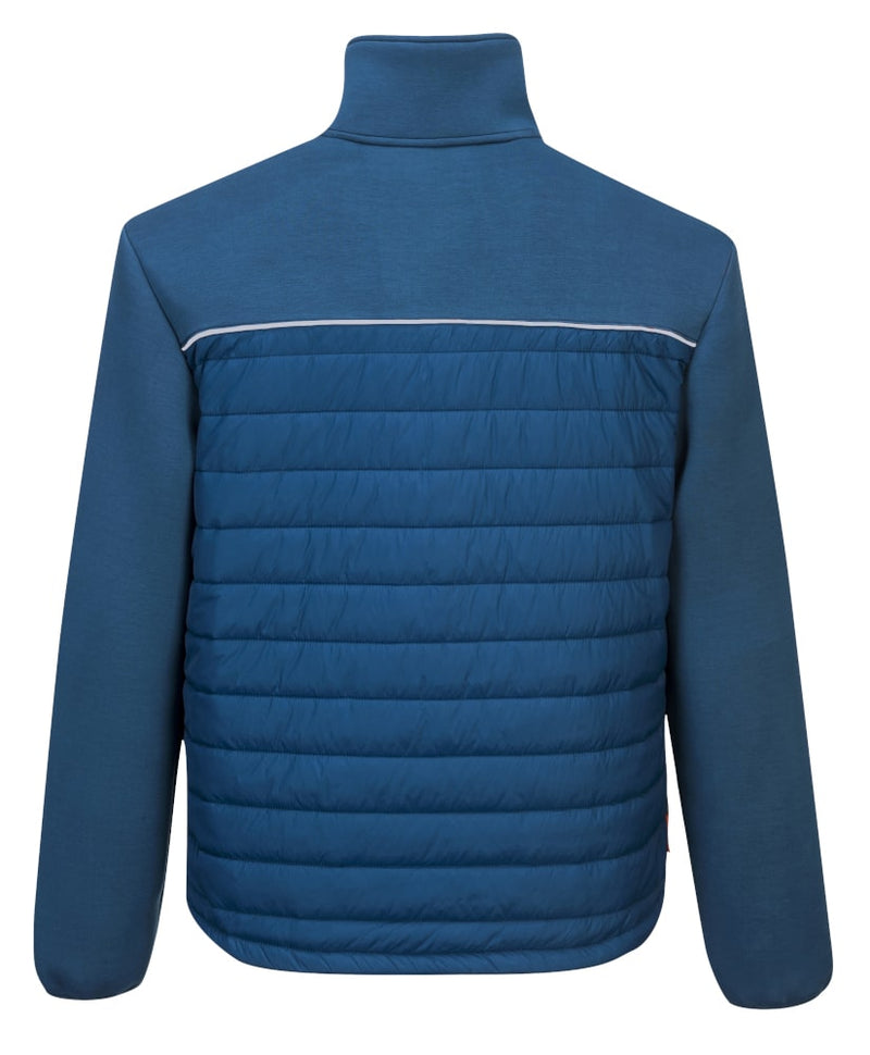 Portwest DX471 Hybrid Baffle Jacket Metro Blue