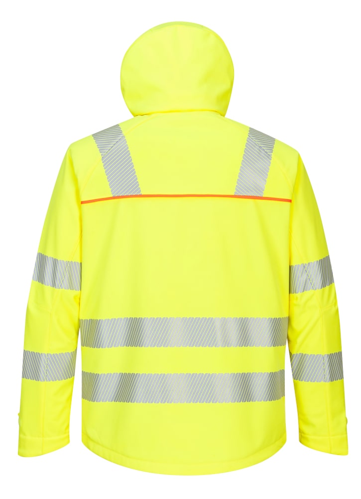 Portwest DX475 Hi-Vis Softshell Jacket Yellow