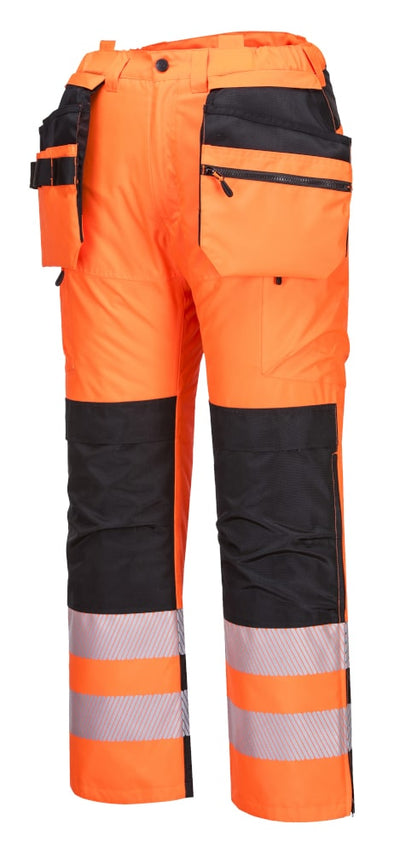 Portwest PW351 Hi-Vis Winter Trouser Orange/Black