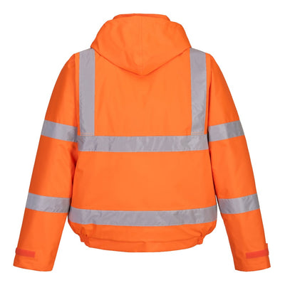 S463 - Hi-Vis Bomber Jacket Orange