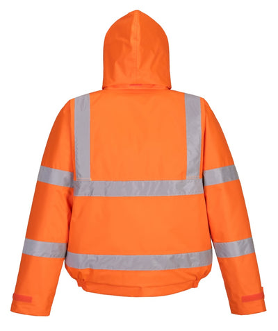 S463 - Hi-Vis Bomber Jacket Orange