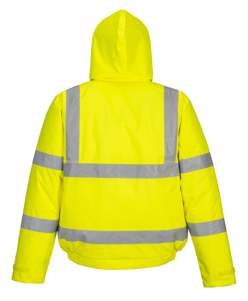 S463 - Hi-Vis Bomber Jacket Yellow