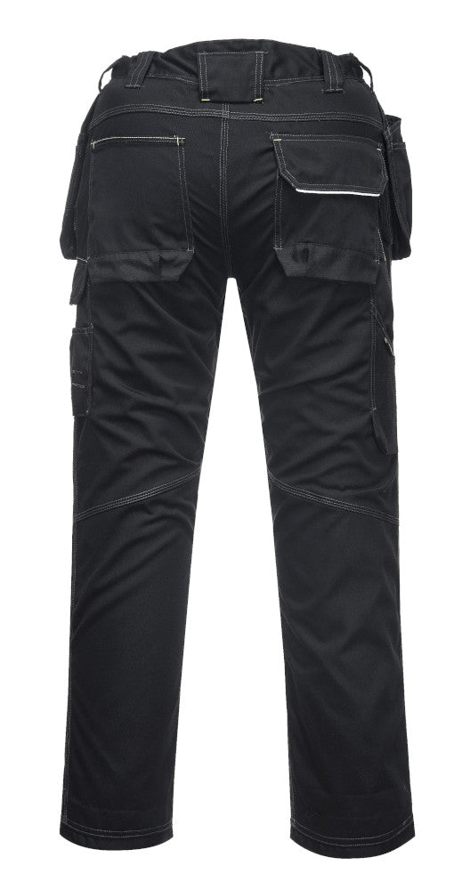 Portwest T602 PW3 Holster Work Trouser Black