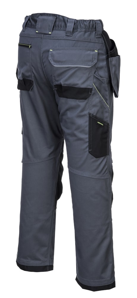 Portwest T602 PW3 Holster Work Trouser Zoom Grey