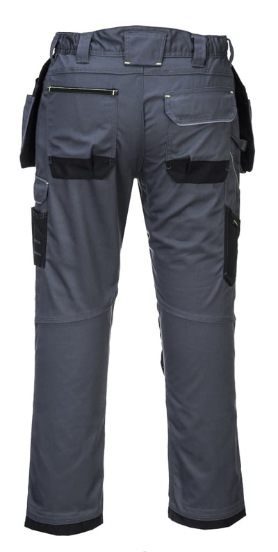 Portwest T602 PW3 Holster Work Trouser Zoom Grey